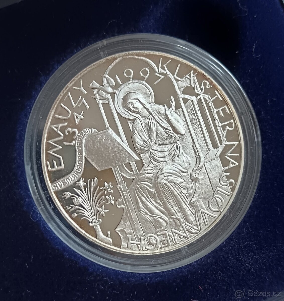 Stříbrná pamětní mince ČNB 200kč Proof provedení 1997