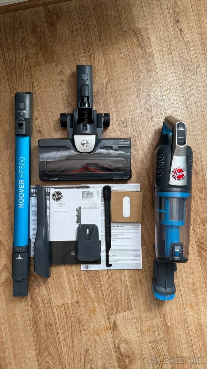 Hoover HF500 HF522STP 011 - aku tyčový vysavač