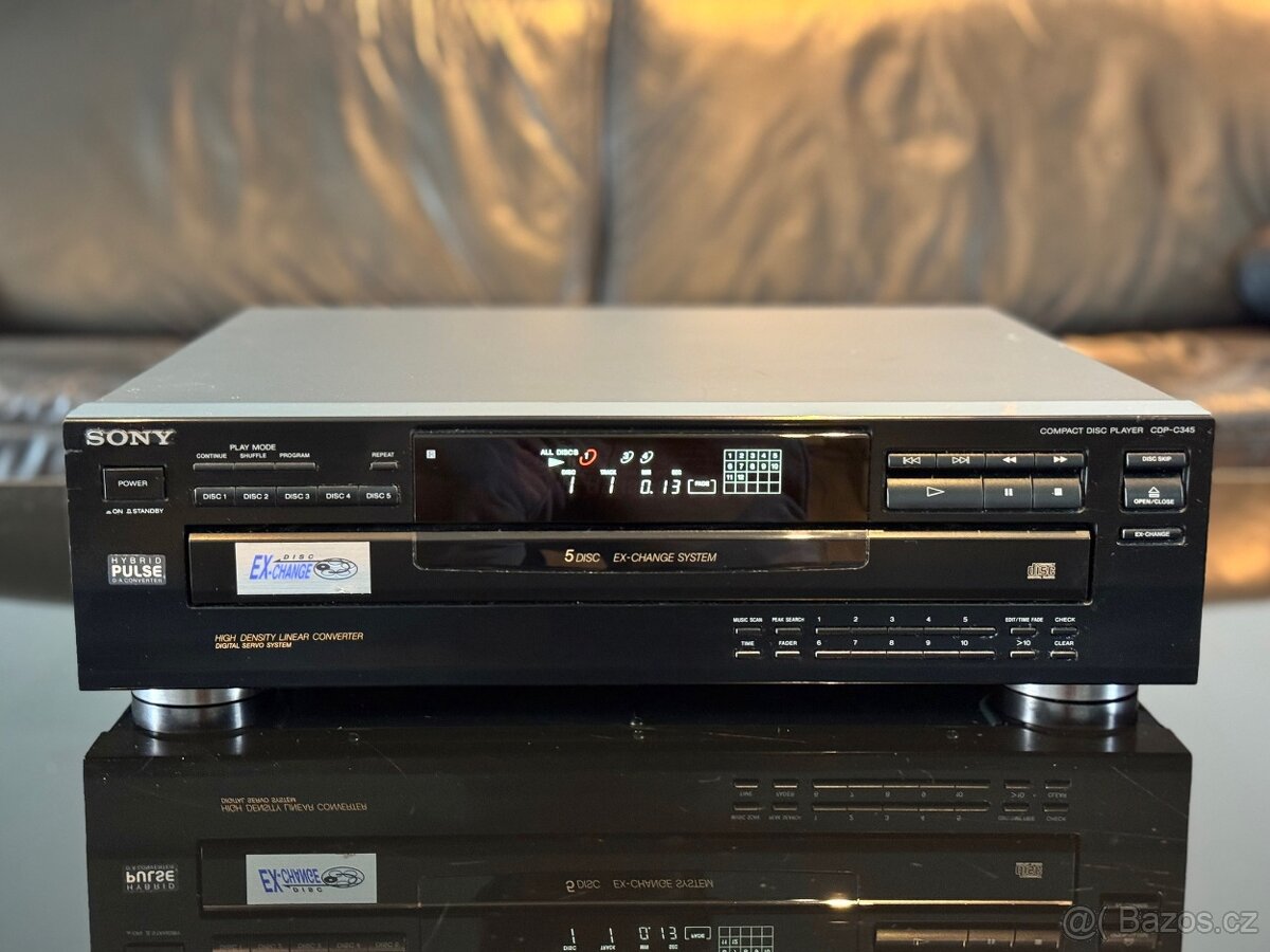 Sony CDP-C345 - CD přehrávač