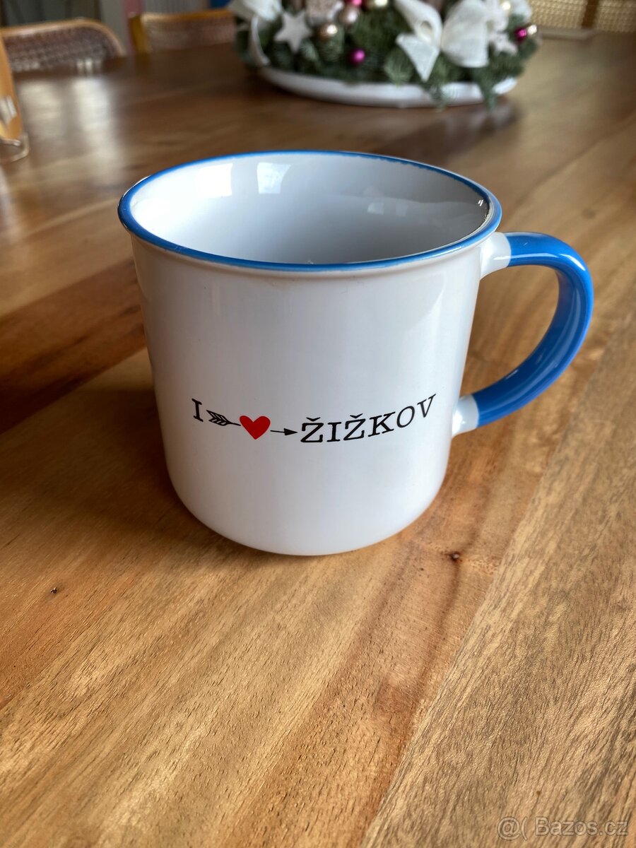 Hrnek I love Žižkov keramika