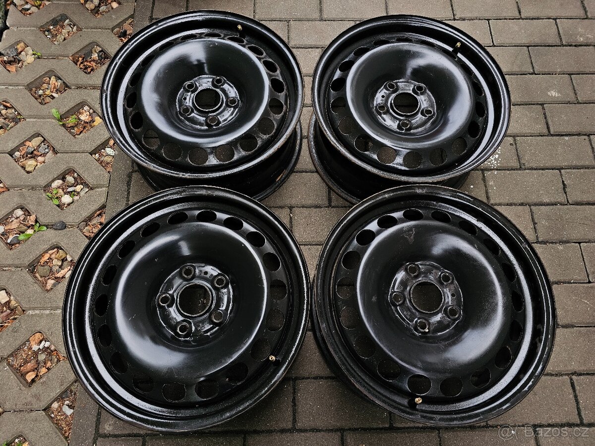 Plechové disky ET42 6,5J 5x112 VW Passat B6 B7