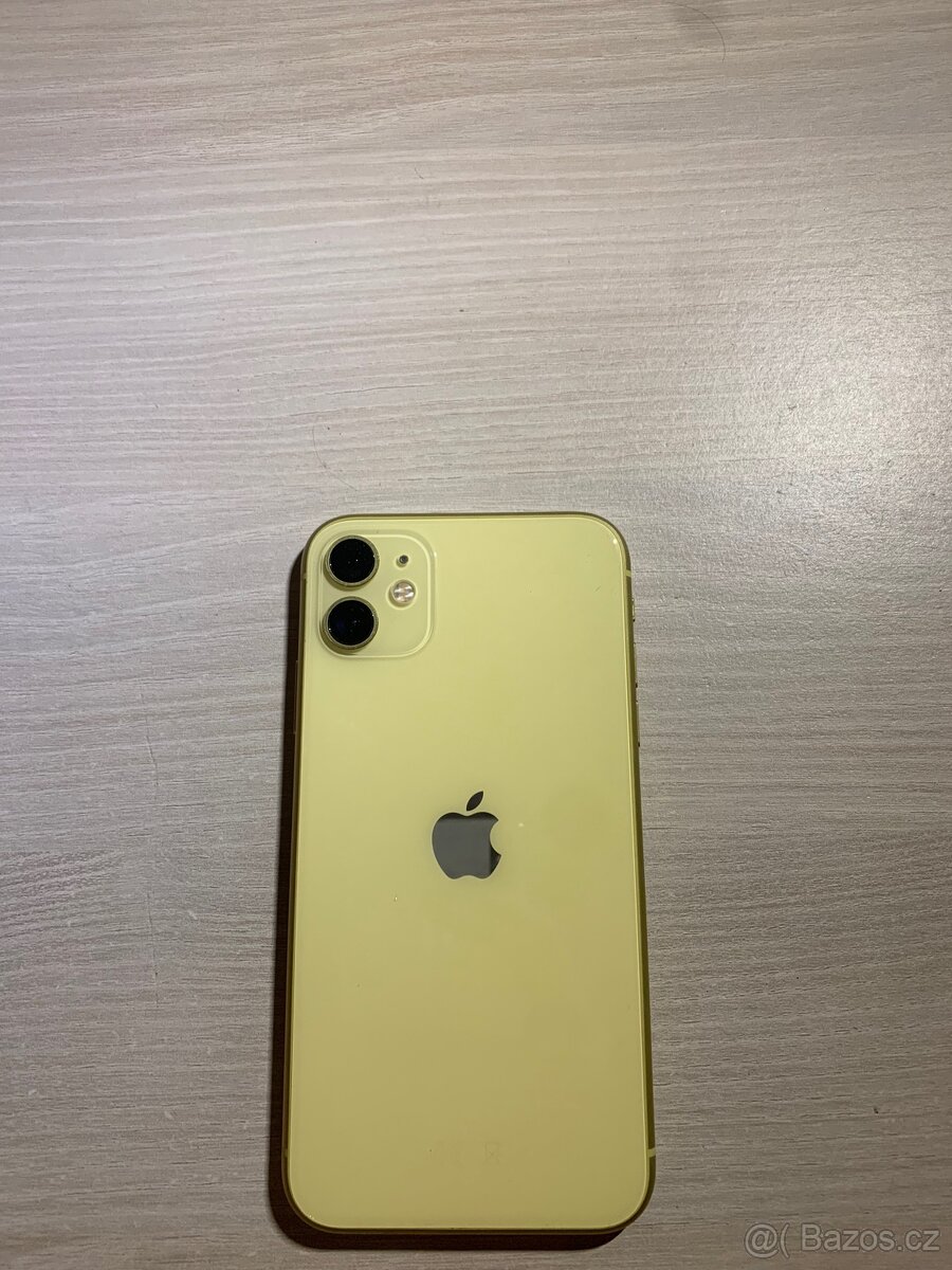 iPhone 11 128 GB – Žlutý – Perfektní stav