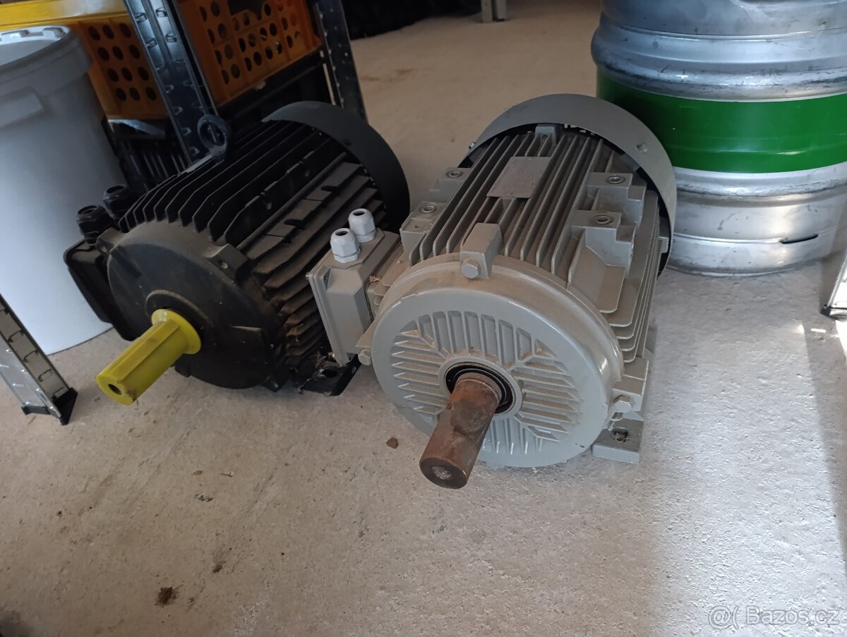 prodám elektromotor 5,5kw 1400ot.
