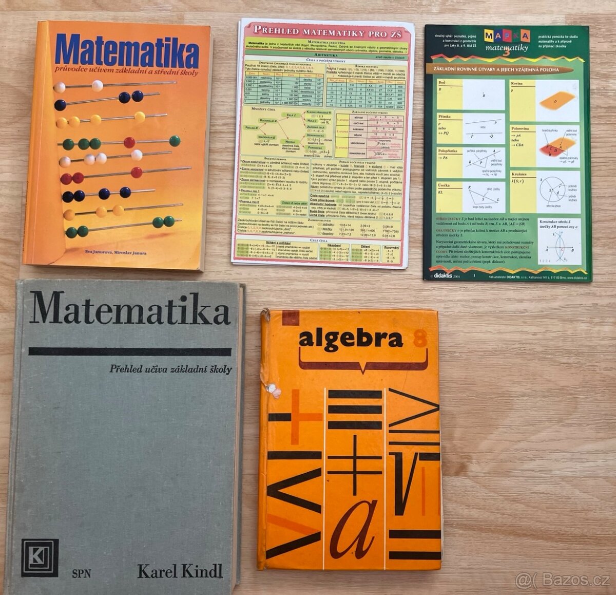 Učebnice – matematika ZŠ (VELMI NÍZKÉ CENY)
