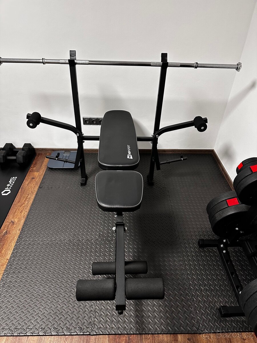 Posilovací stroj sada 135kg