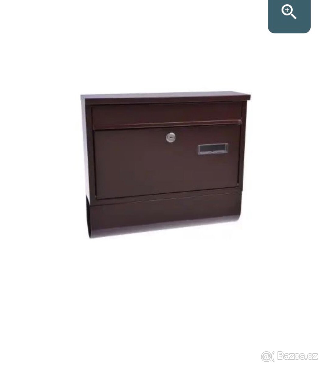 schránka poštovní RADIM 360x320x90mm HN s rourou