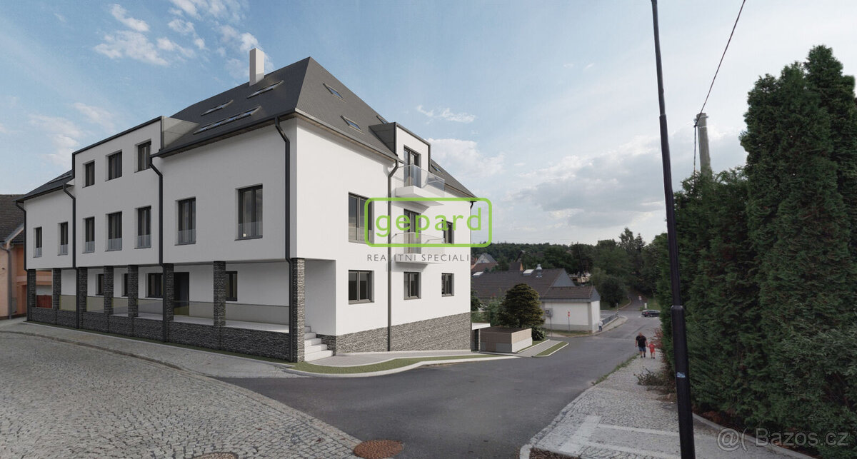 Prodej bytu 2+kk, 43,96m2,se saunou, Rýmařov, okres Bruntál