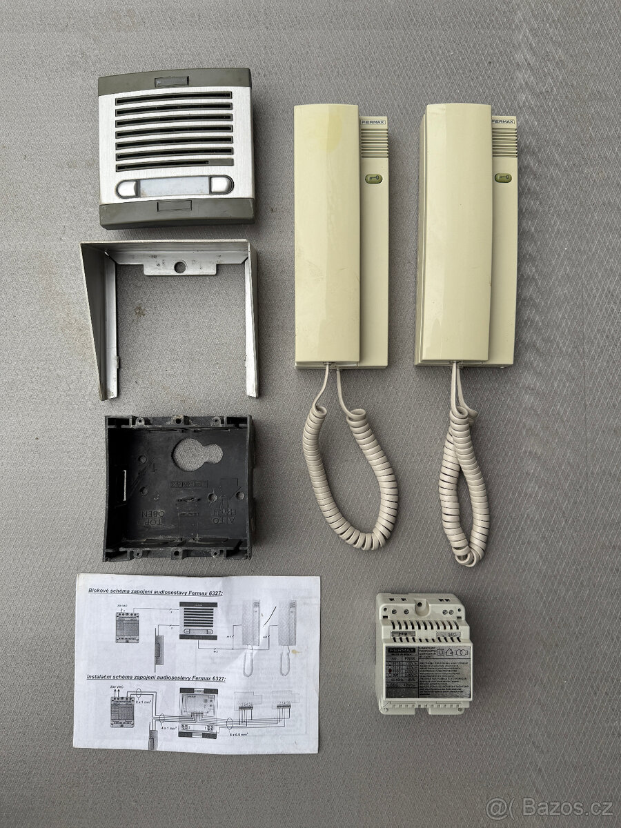 domovní telefon, vrátný Fermax