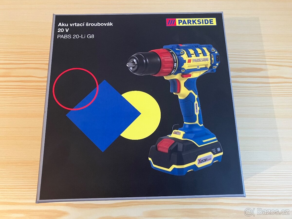 Aku vrtací šroubovák Parkside