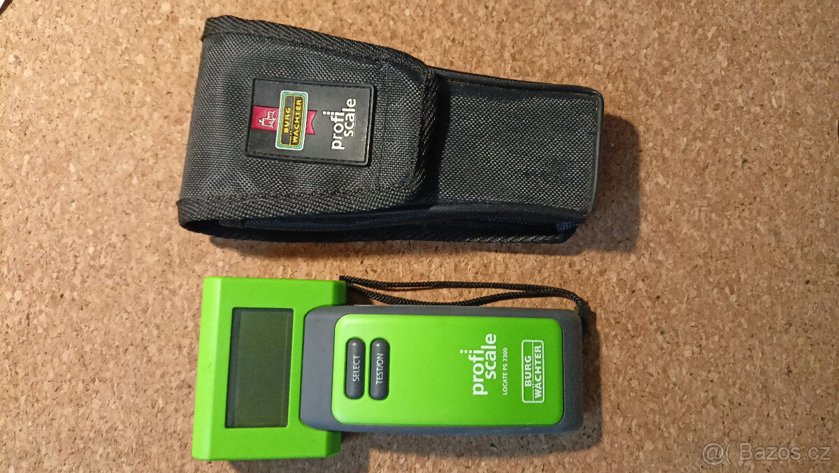 detektor el. napětí,kovu,dřeva ve zdi BURG WACHTER