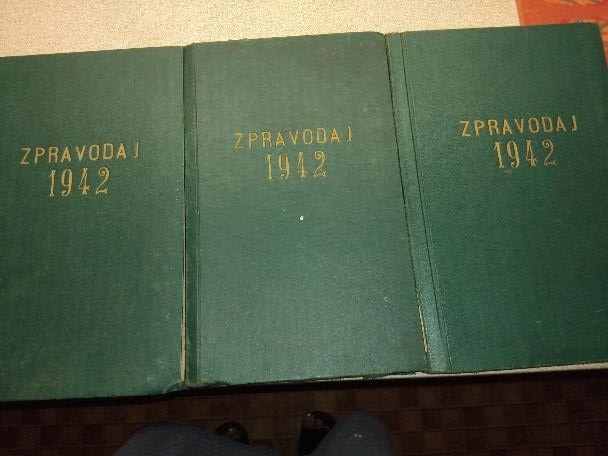 Prodám historický válečný Zpravodaj r. 1942