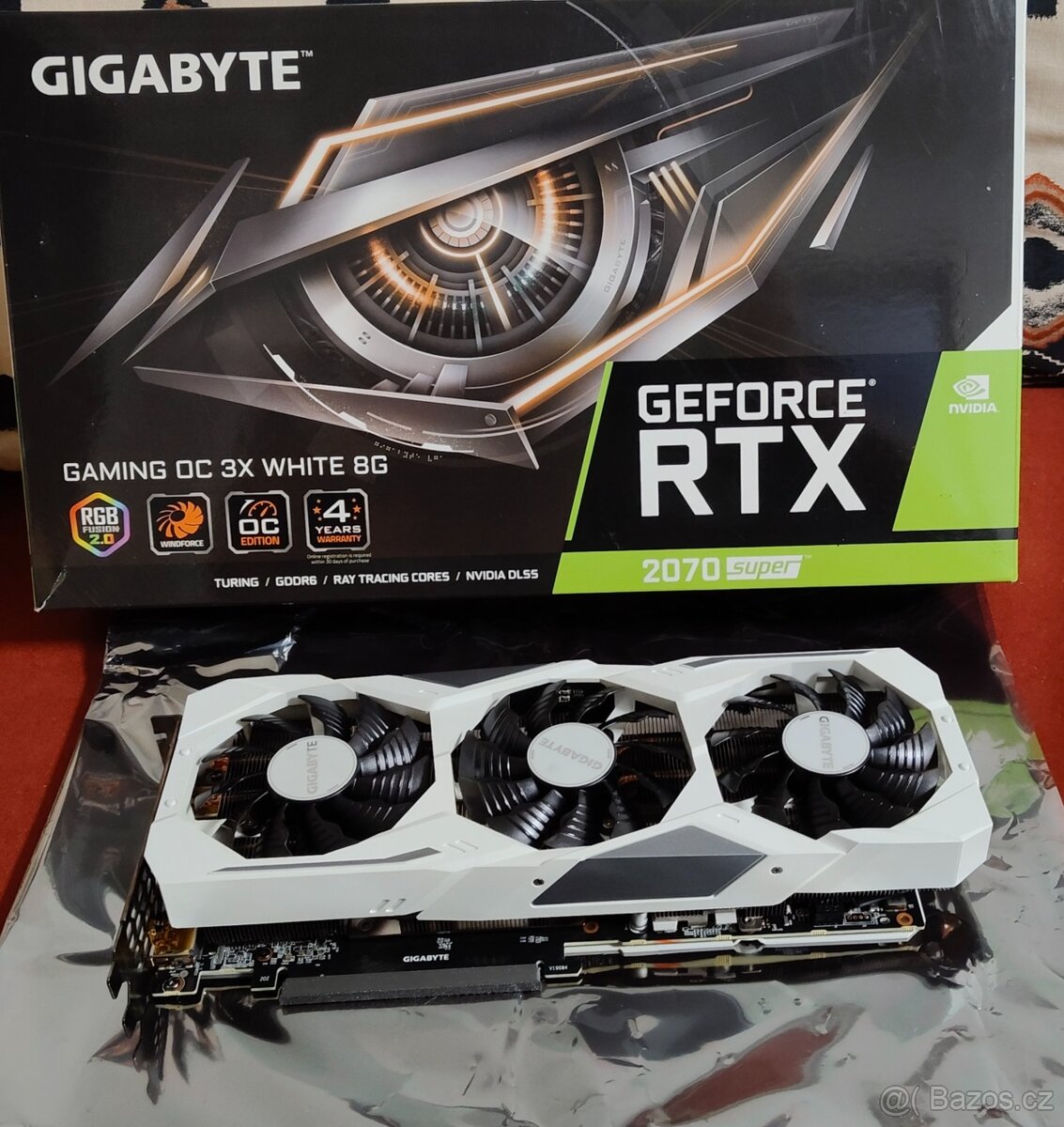 Gigabyte RTX 2070 Super OC 3x white 8 Gb