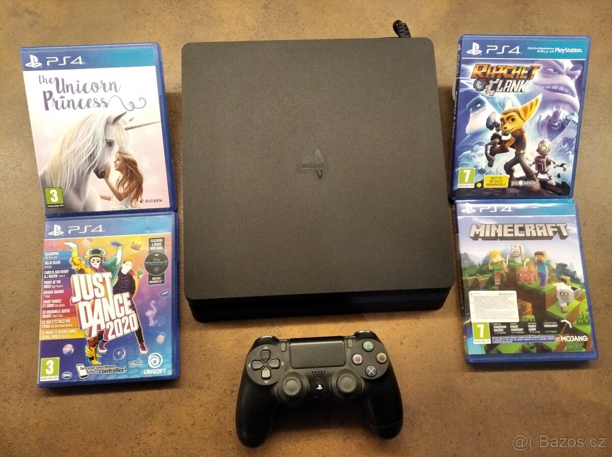 Sony Playstation 4, 500 GB, slim black