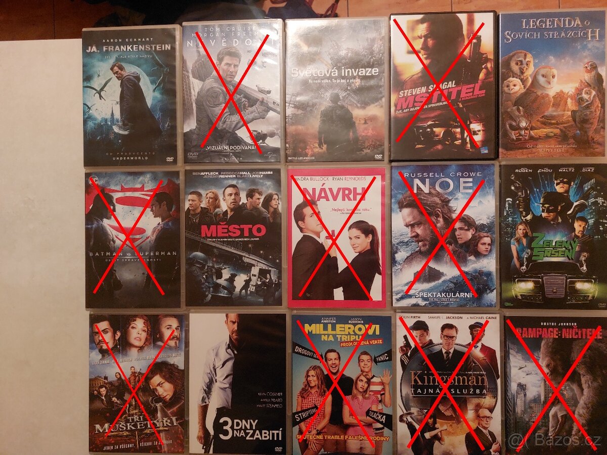 Filmy DVD 5. Inzerát