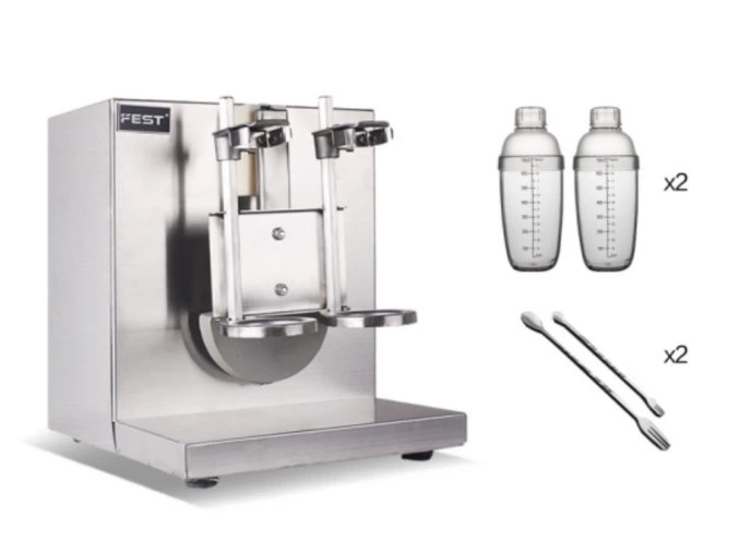 ŠEJKR AUTOMATICKÝ NA DVĚ NÁDOBY QLM120-2