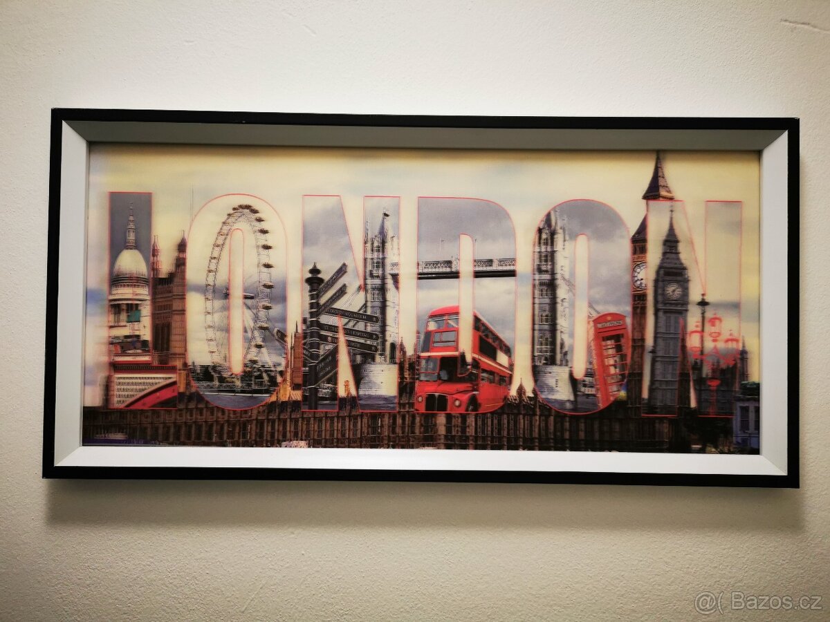 Obraz s motivem Londýn