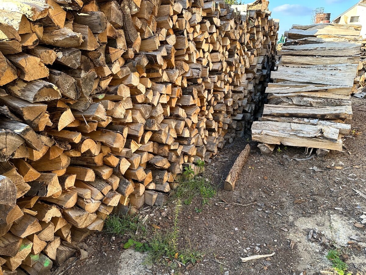 Štípané Palivove dřevo