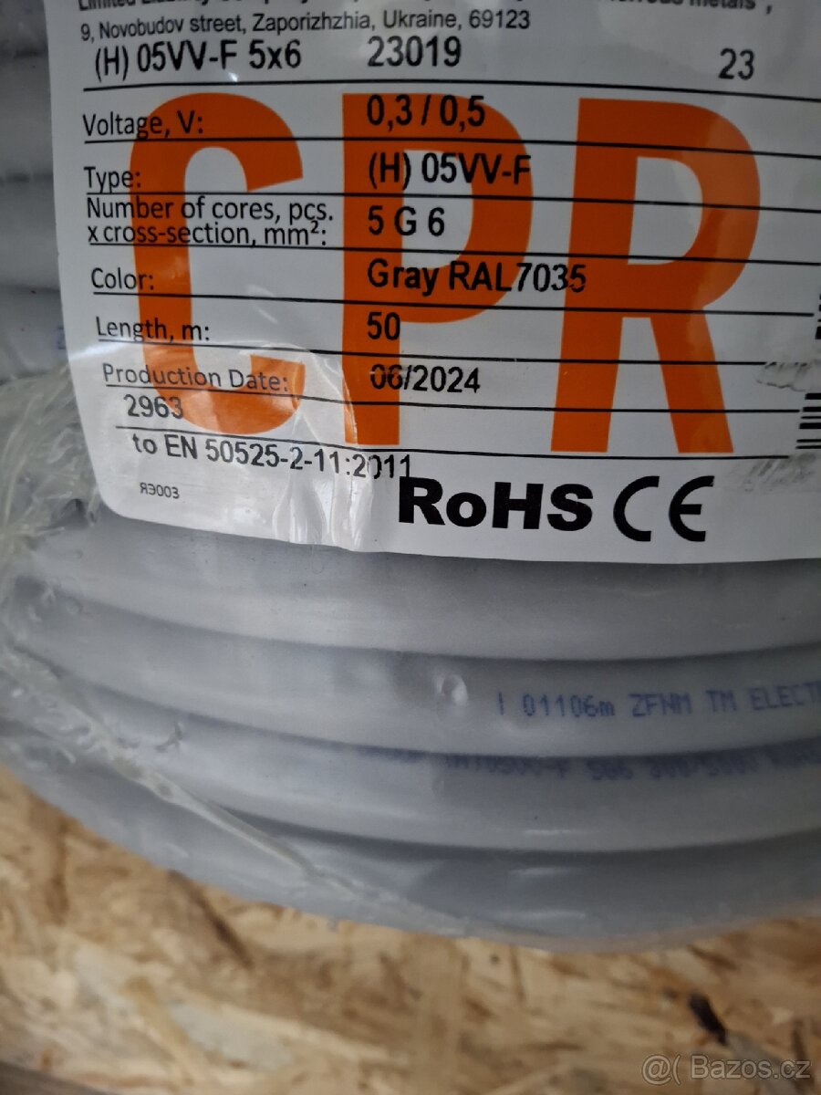 Kabel 5x6