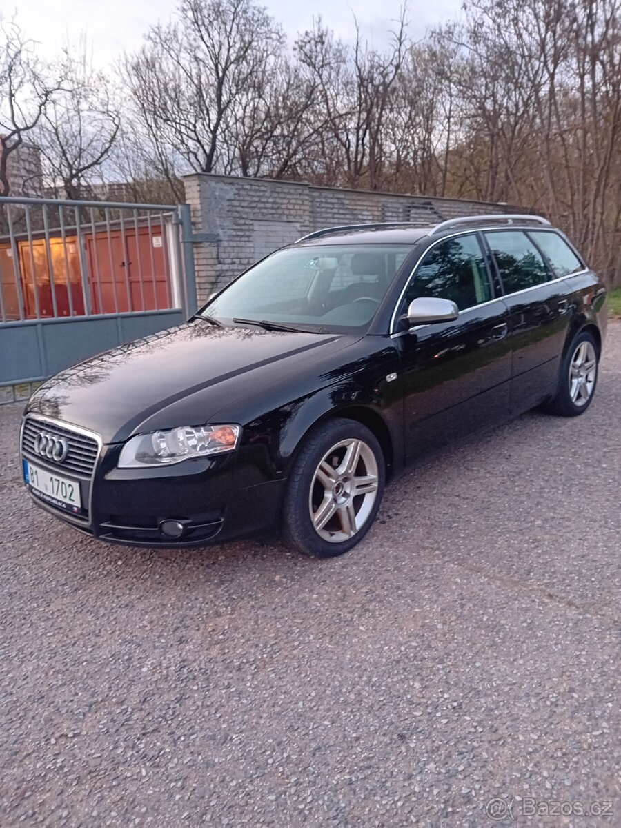 audi a4 b7 1.9 tdi 85kw r.v 7/04 nová stk,306 000km,3maj