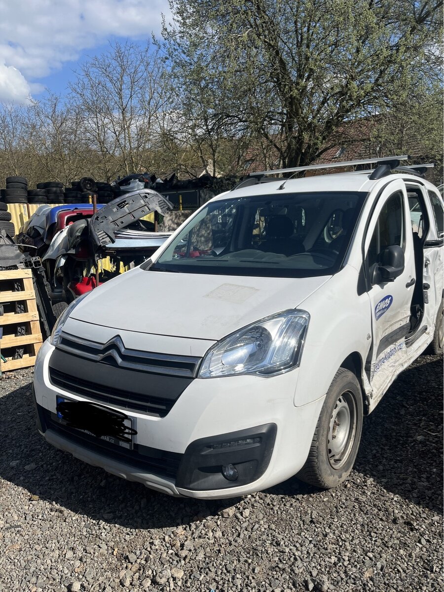 Citroen berlingo 1.6BlueHdi 73kw BH02 2017 ND náhradní díly