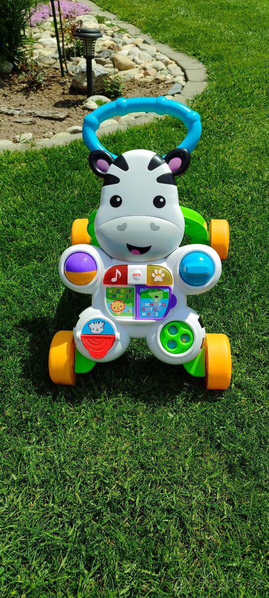 Chodítko zebra Fisher Price