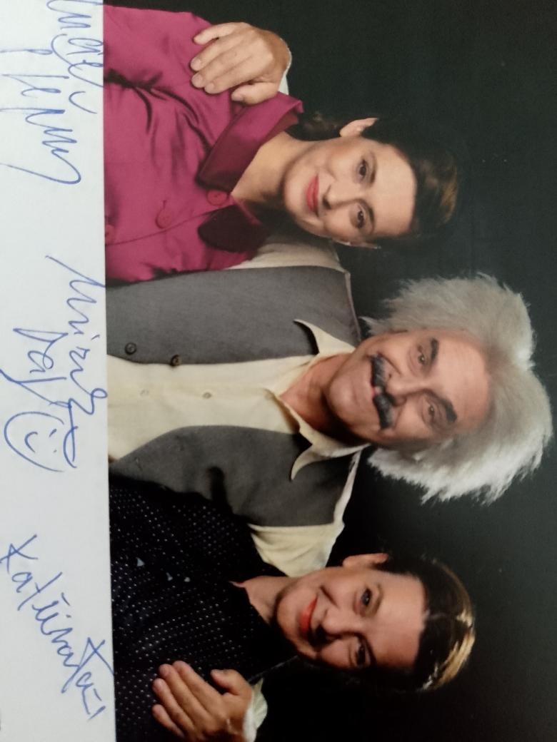 Autogram Lucie Štěpánková, Miroslav Táborský