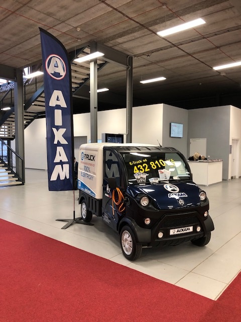 NOVÝ -Aixam e- TRUCK VAN -elektrický