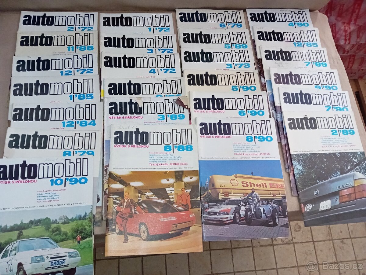 Autočasopisy, autoknihy