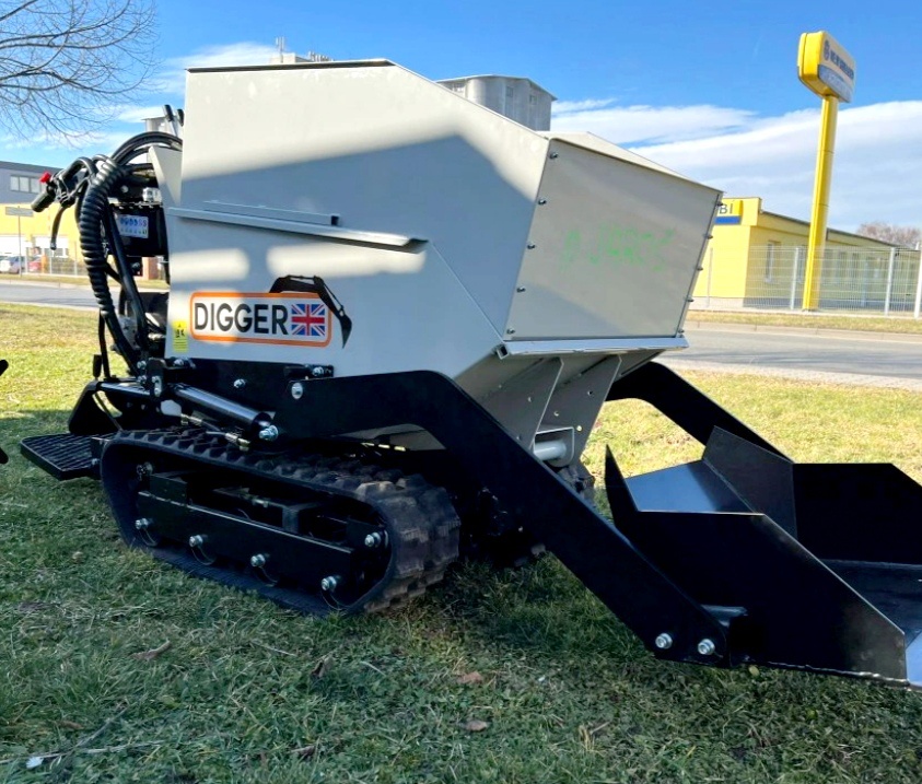 dumper, nakládací dumper, pásový dumper, železný kůň