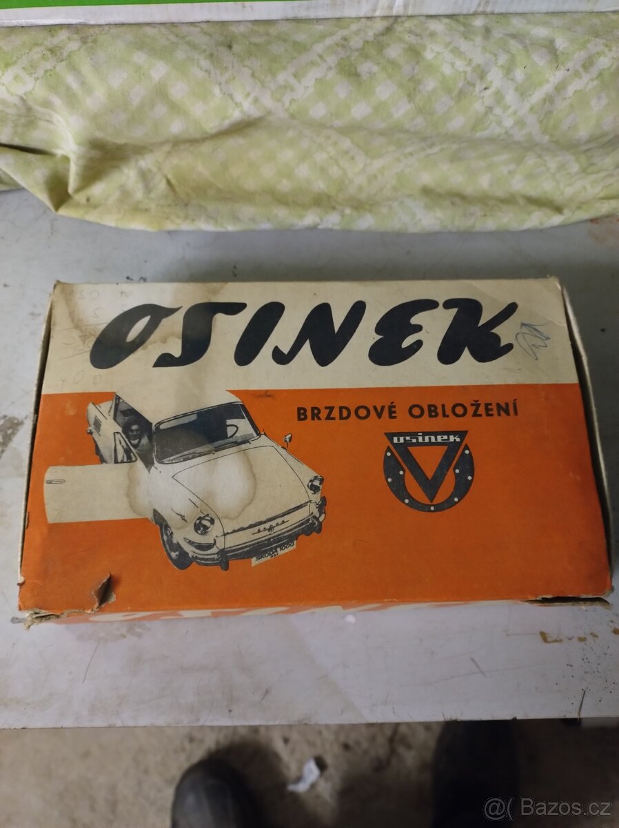 Brzdové obložení Škoda 1000mb, 1100mb, Škoda MBX