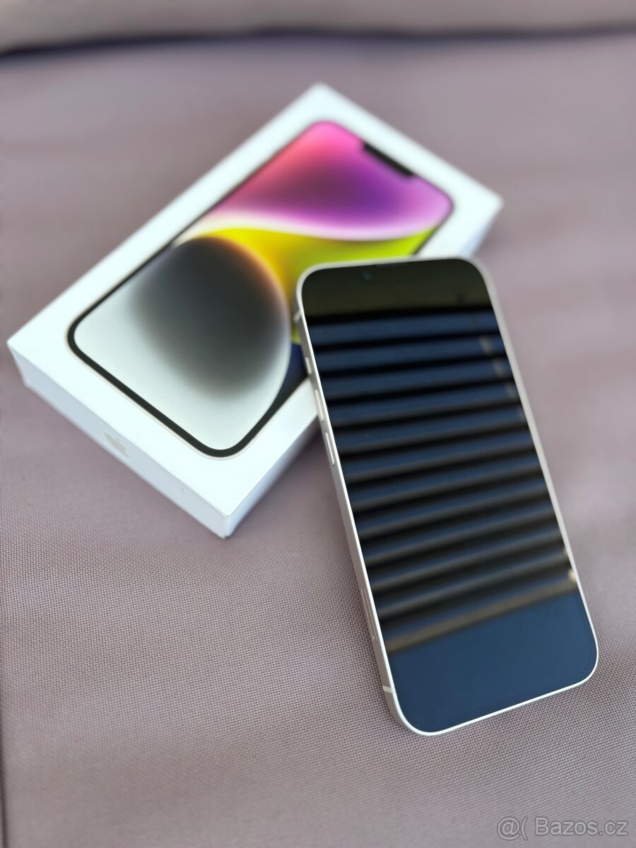 IPhone 14, 128 GB, nová baterie