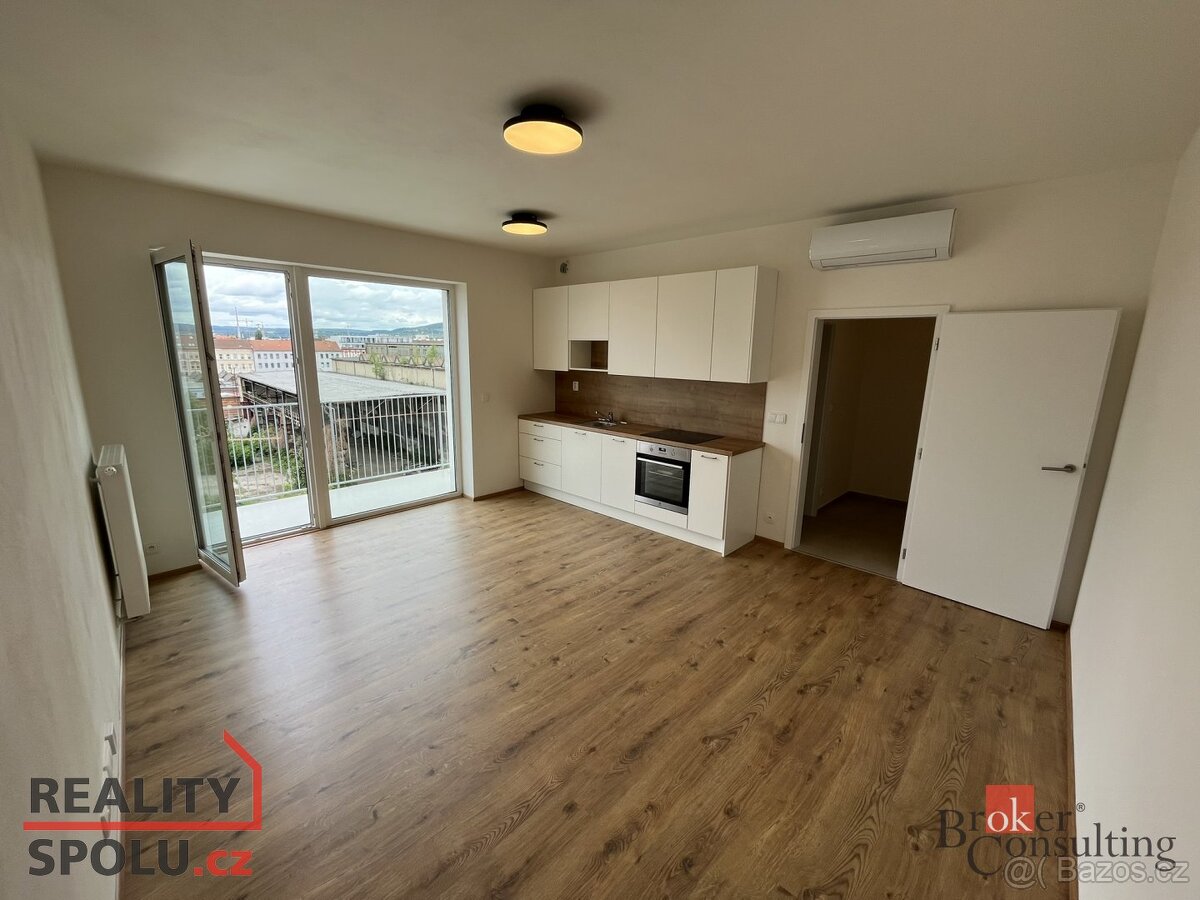 Pronájem, byty/1+kk, 32 m2, Křenová 551/43, 60200 Brno, Brno