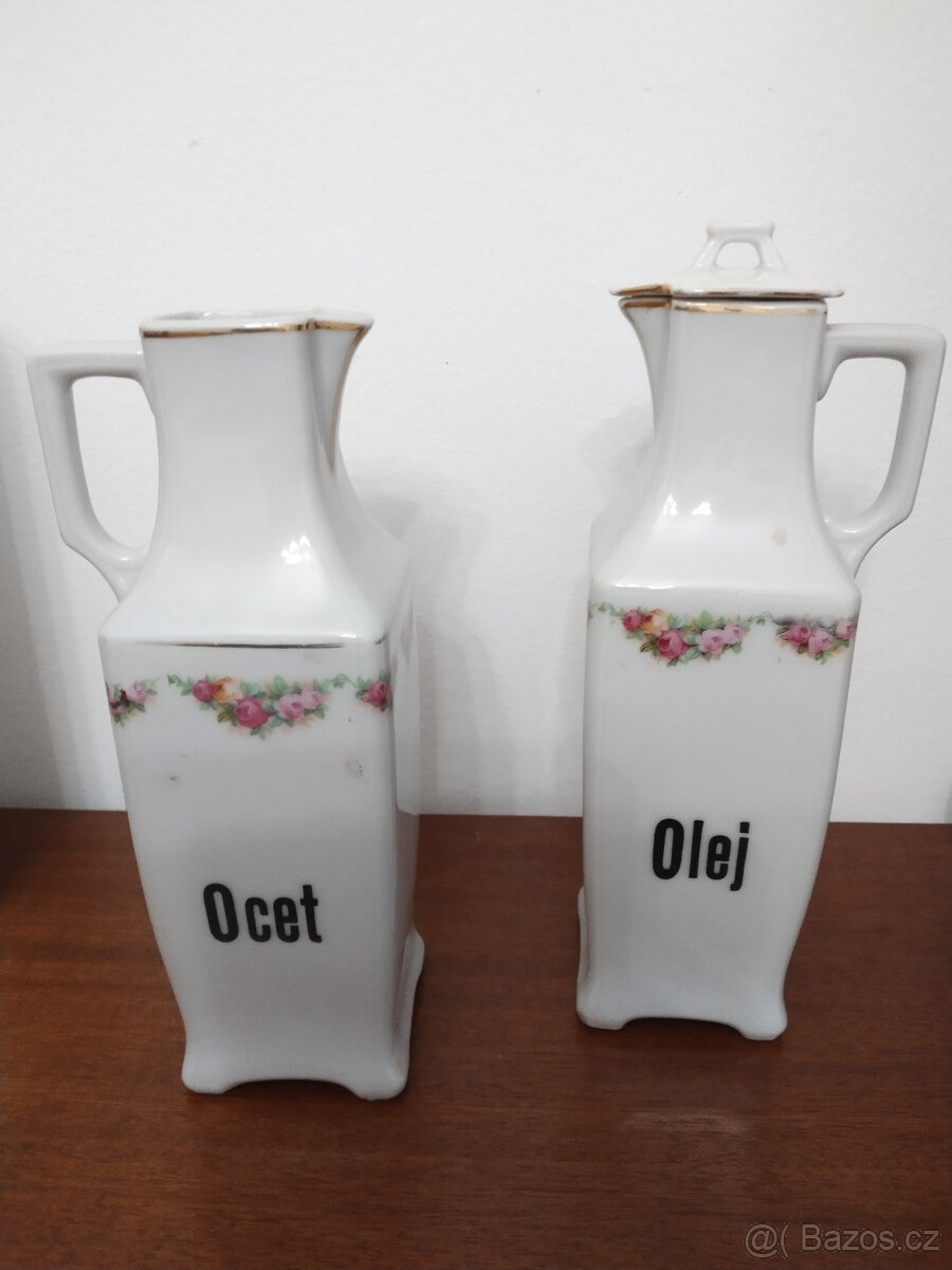 Retro konvička na olej a ocet