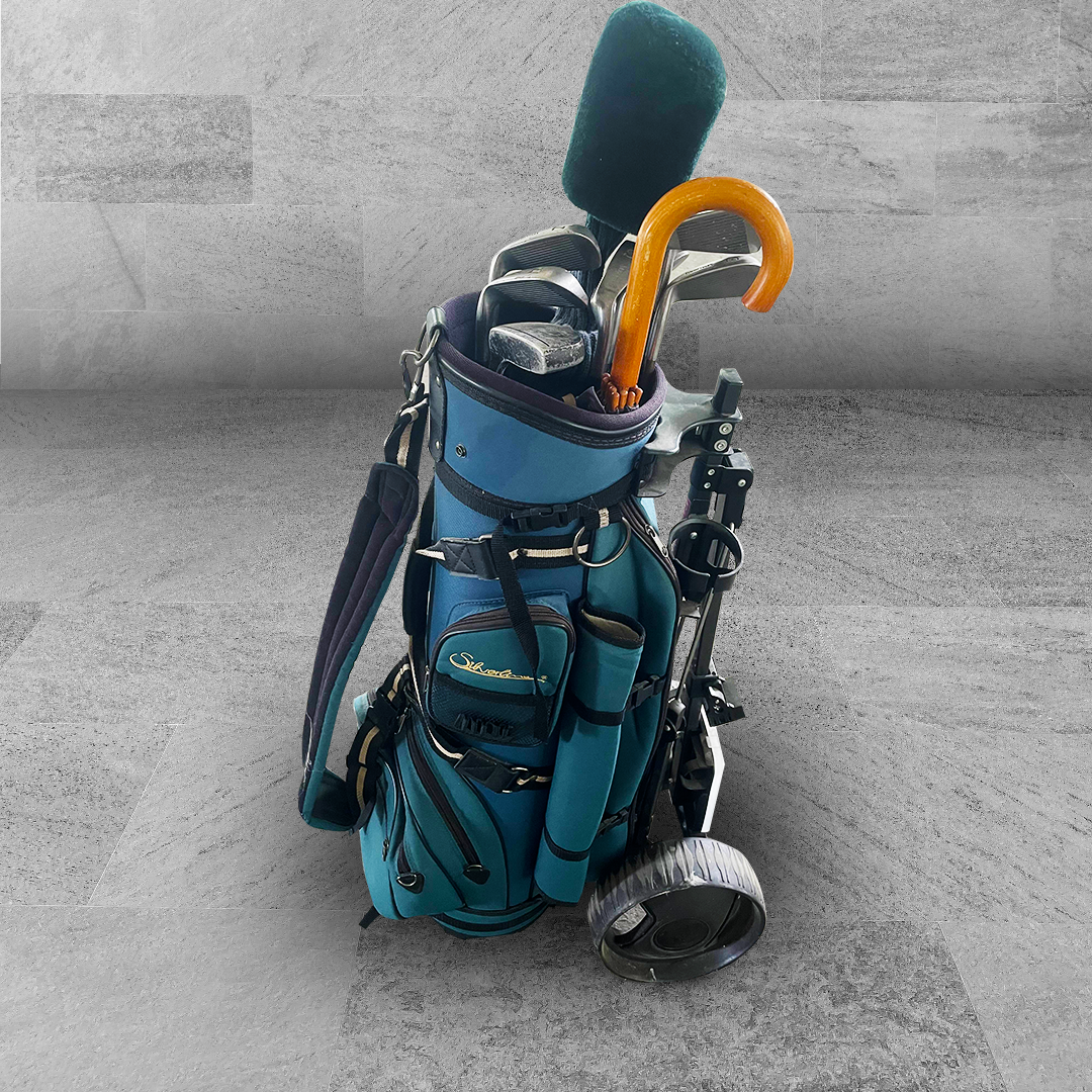 Golfový bag Spalding Top-Flite Plus – kolečka