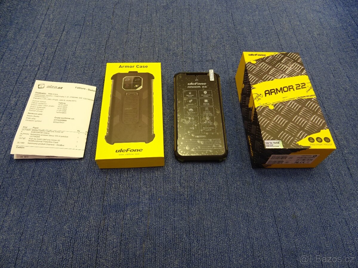 Nový ODOLNÝ UleFone Armor 22 16/256GB +pouzdro