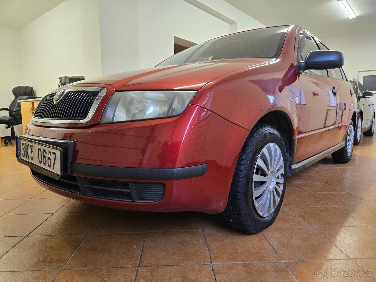 Škoda Fabia 1,2i /12v limuzína