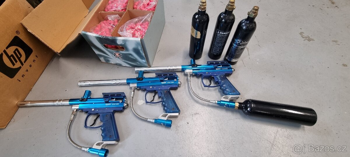 Paintball pistole