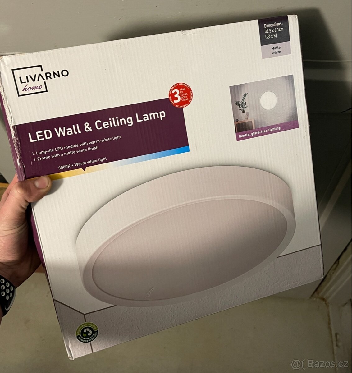 Led svítidlo Livarnohome