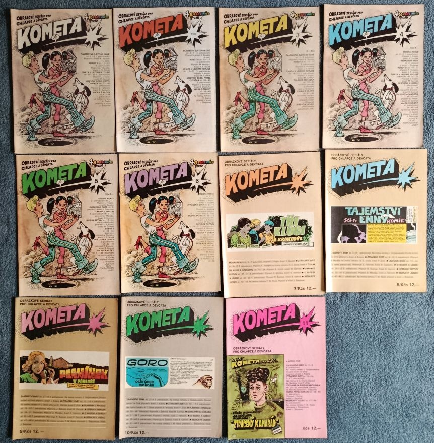 Časopis Kometa 1 - 11