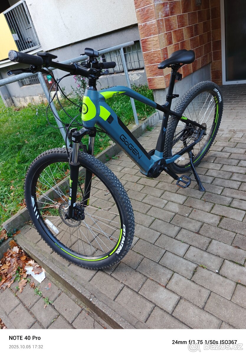 Elektrokolo GoGEN Campo MX 720 29" 19" 2025 šedé/žluté