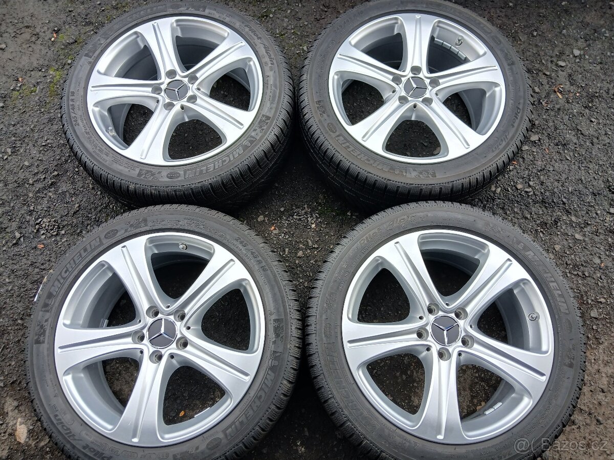 Sada Orig ALU kol Mercedes 245/45R18 zimní