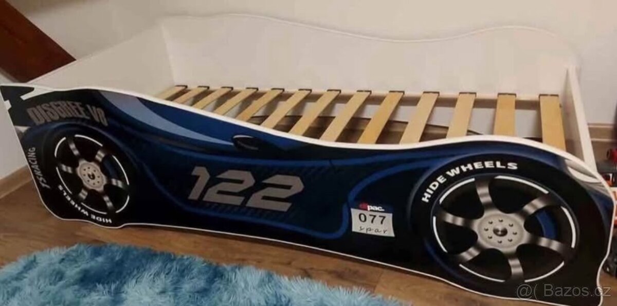 Dětská auto postel