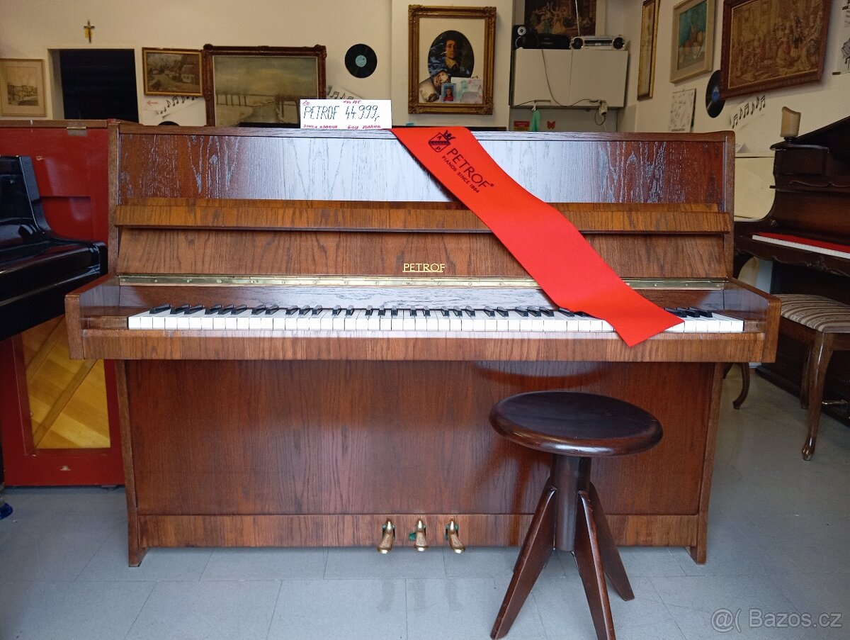 Prodáno/Petrof mod.105-Dovoz po ČR zdarma 24/7