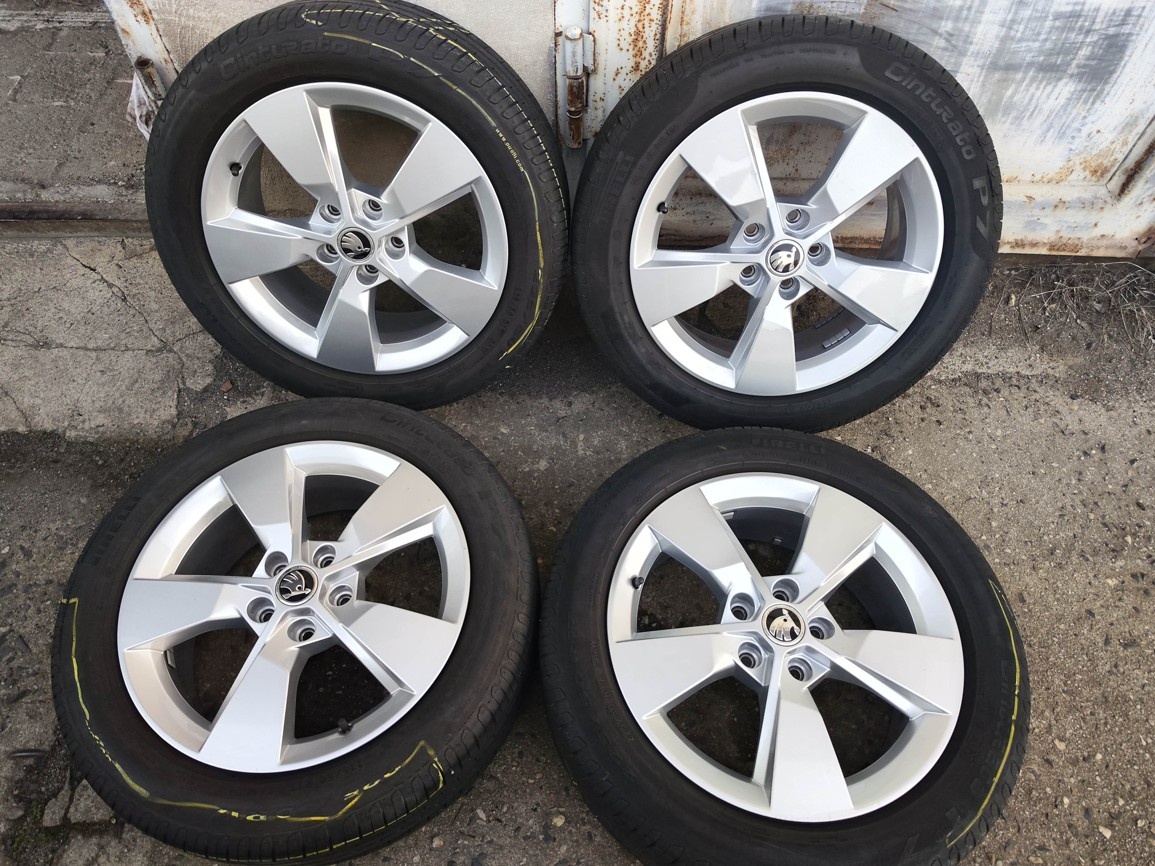 17"letní alu sada Erebus 5x112 origo Yeti Octavia Scout 2