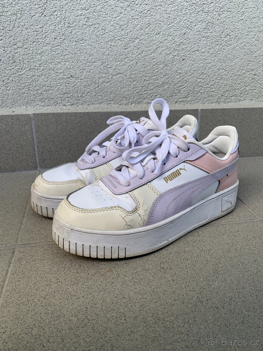 Dívčí/dámské tenisky s vyšší podrážkou Puma