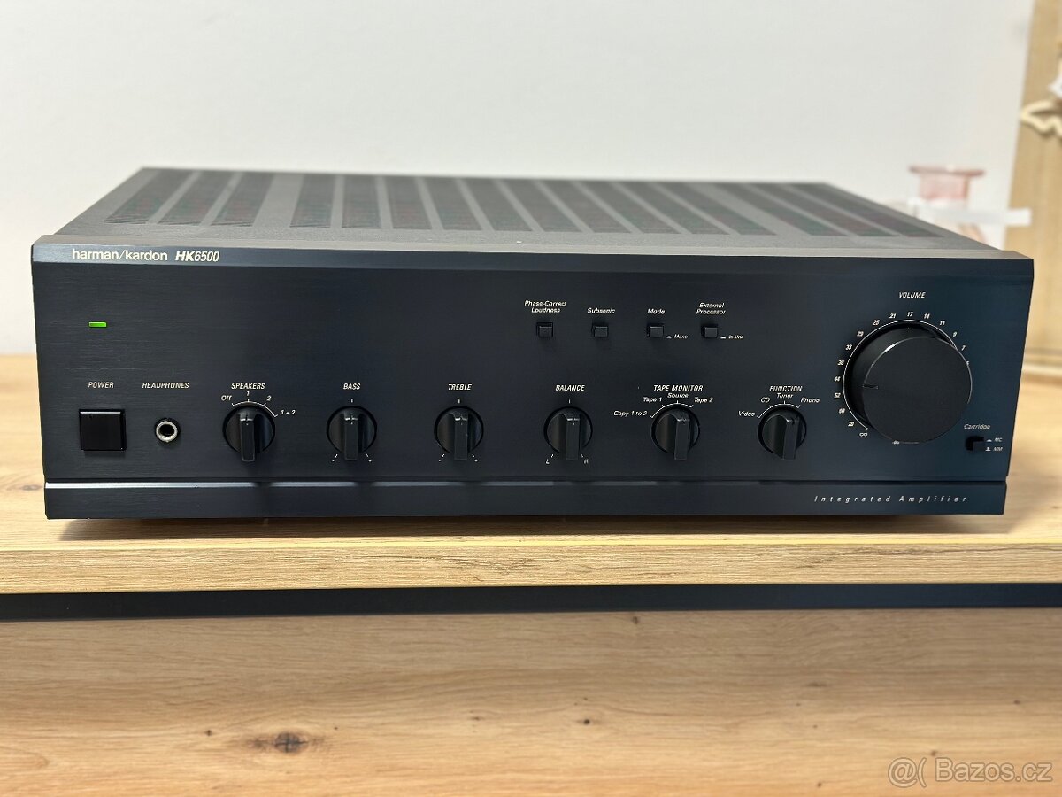 HARMAN KARDON HK6500 KVALITNÍ STEREO ZESILOVAČ 