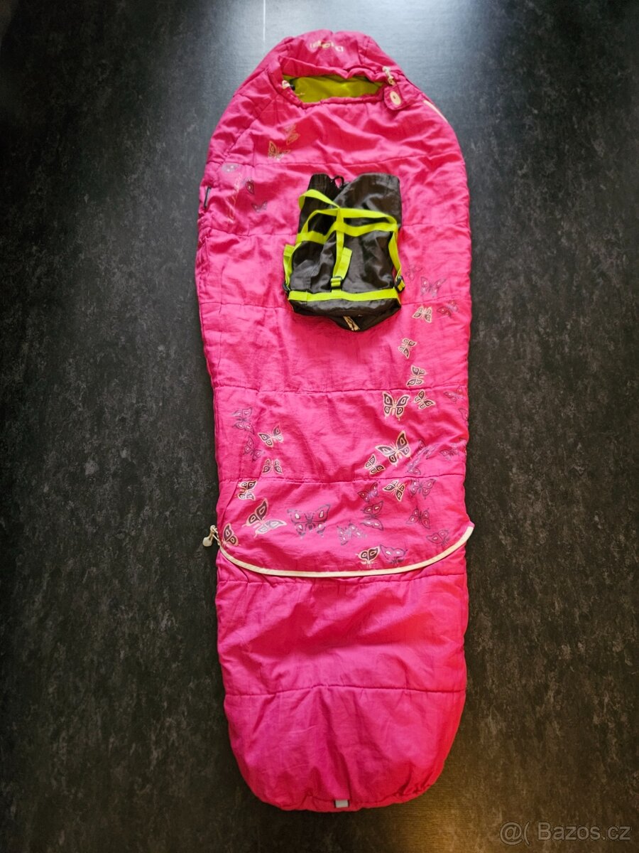 Boll Patrol Lite - dětský spacák fialový (rostoucí)