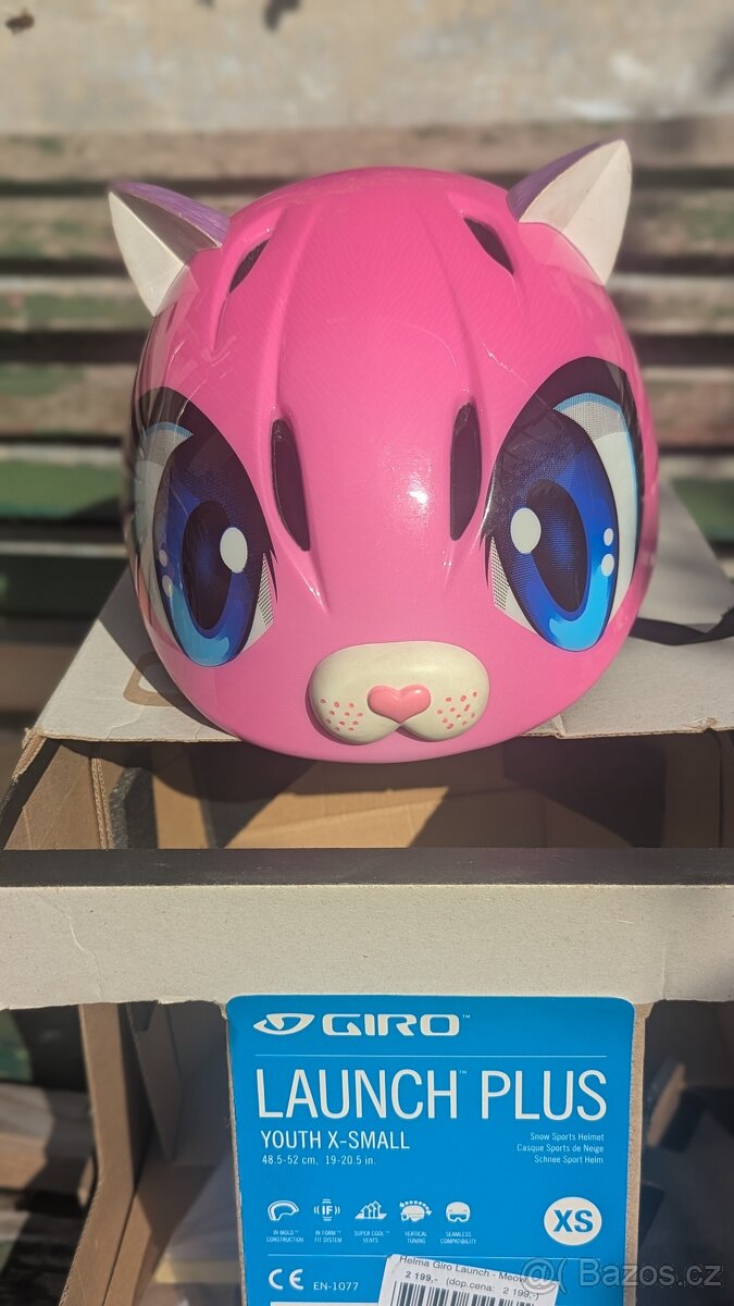 Lyžařská dětská helma Giro XS 48,5-52cm