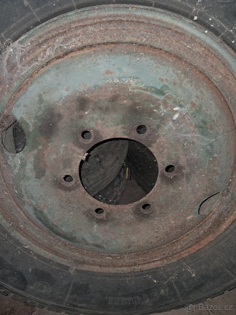 Kolo + náprava +disk