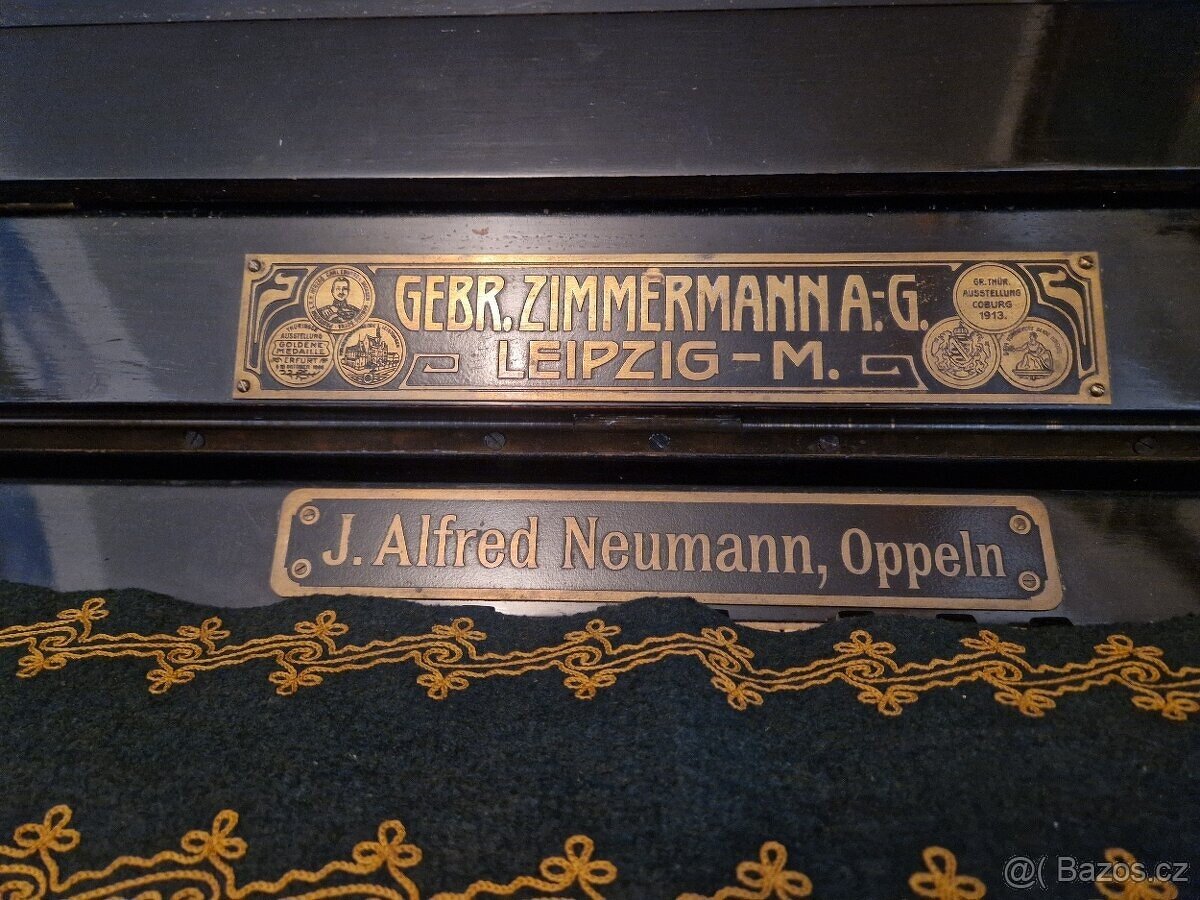 Pianino Gebr Zimmermann